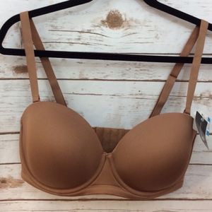 NWT Wacoal 36DDD strapless bra
